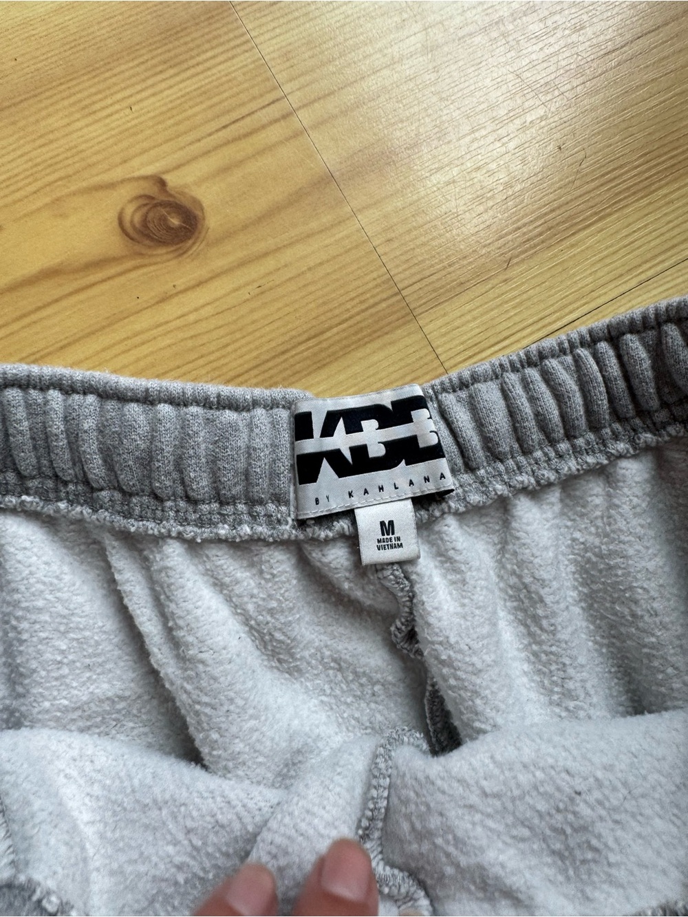 KBB by Kahlana Gray Oversized Fleece Sweatpants - - Picture 7 of 7
